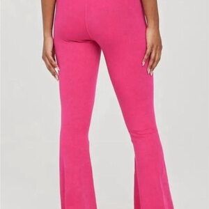 Aerie Fuchsia Flare Pants